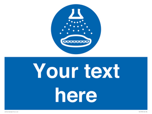 Custom start water spray in launch sequence